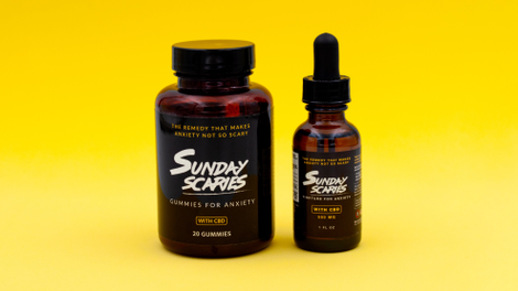 Sunday Scaries CBD Flight Bundle | $69 | Sunday Scaries | Promo code SIDEPIECE plus monthly plan discount.